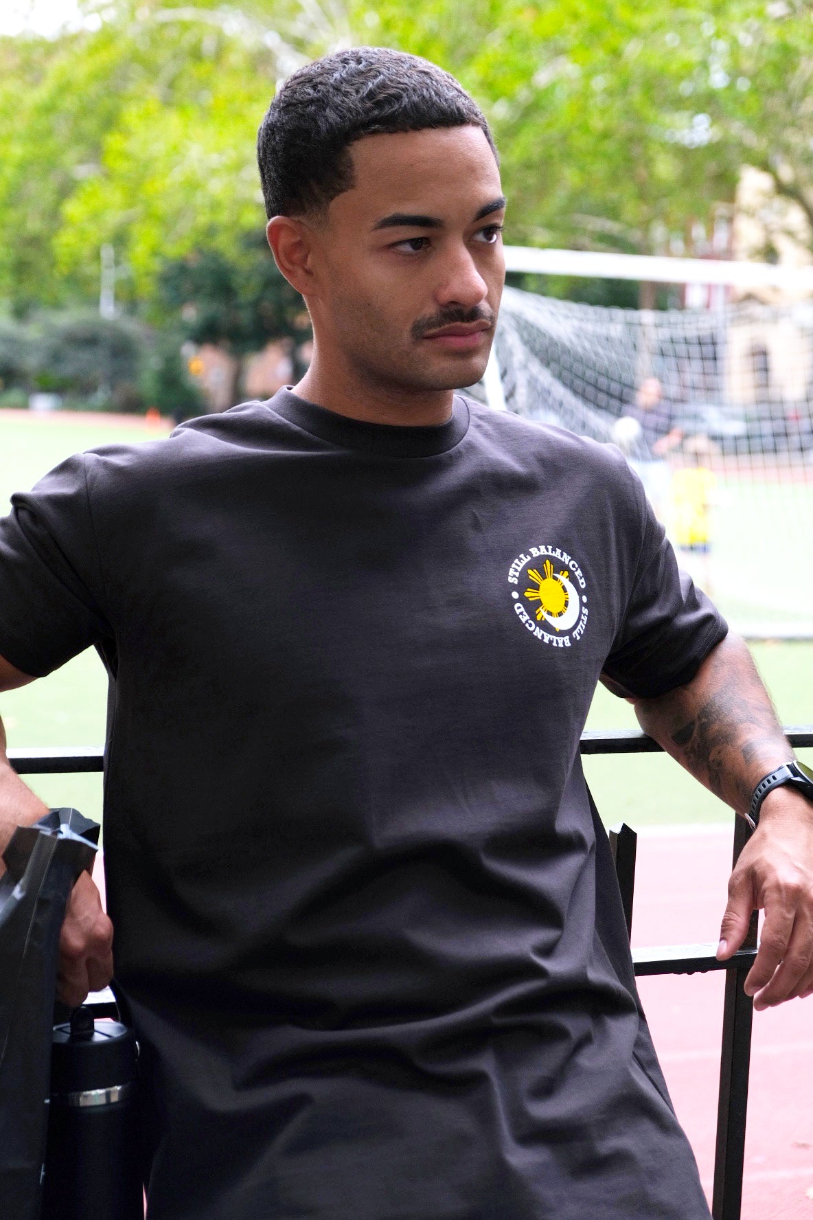 The Answer You Seek Is Balance (Charcoal Gray) Tee