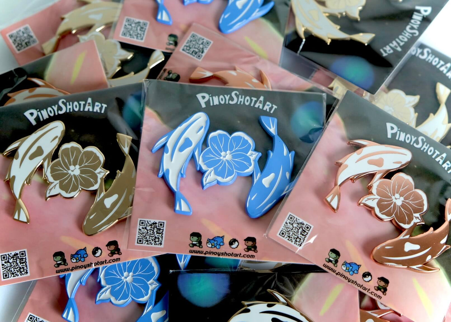 Aloha Koi Pin