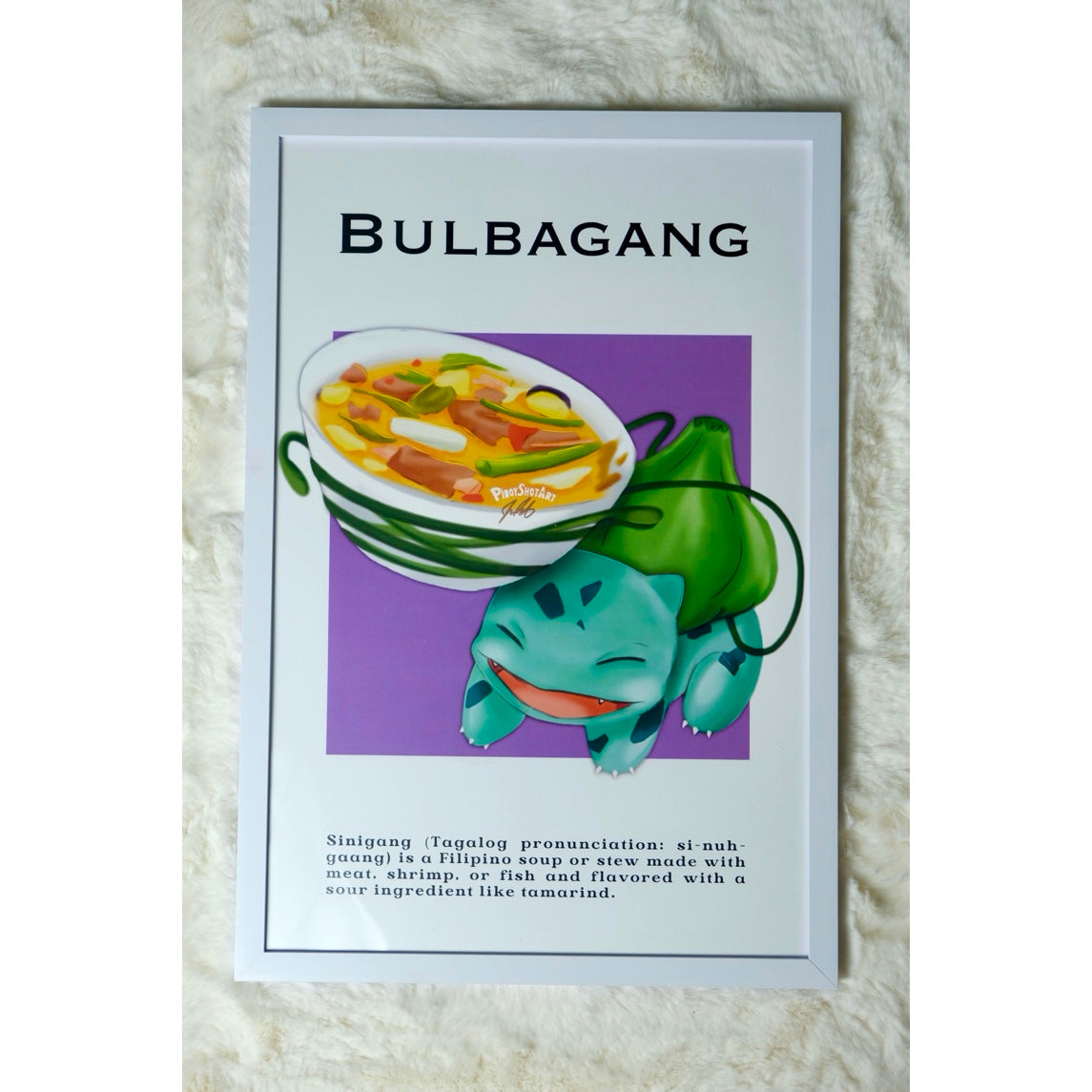 Bulbagang Sinigang Art Print