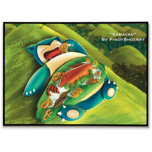 Kamayan Chocolate Hills Art Print