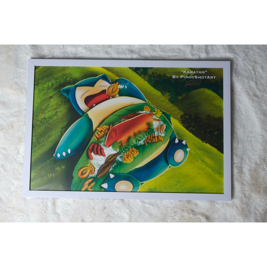 Kamayan Chocolate Hills Art Print