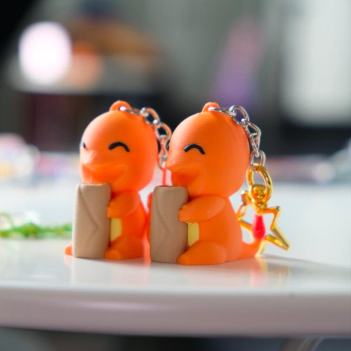 Lumpiander 3D Printed Keychain