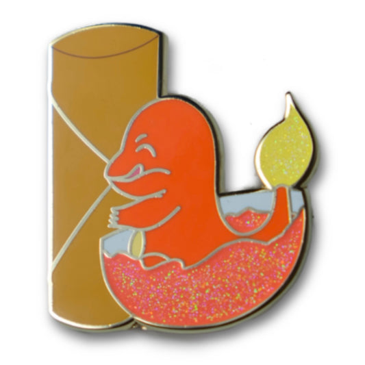 Lumpiander Enamel Pin