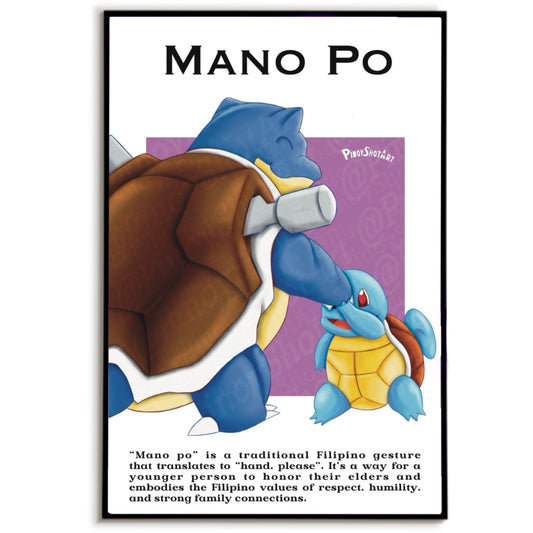 Mano Po (Water) Art Print