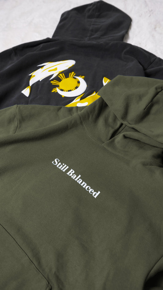 Oversized Olive Hoody