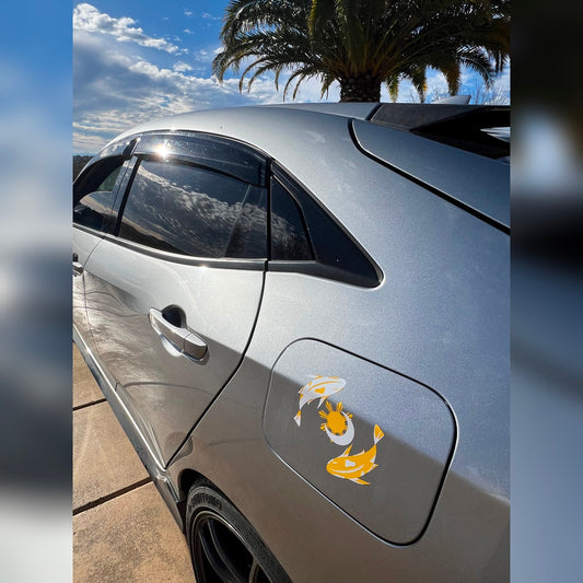 Still Balanced Koi Decal