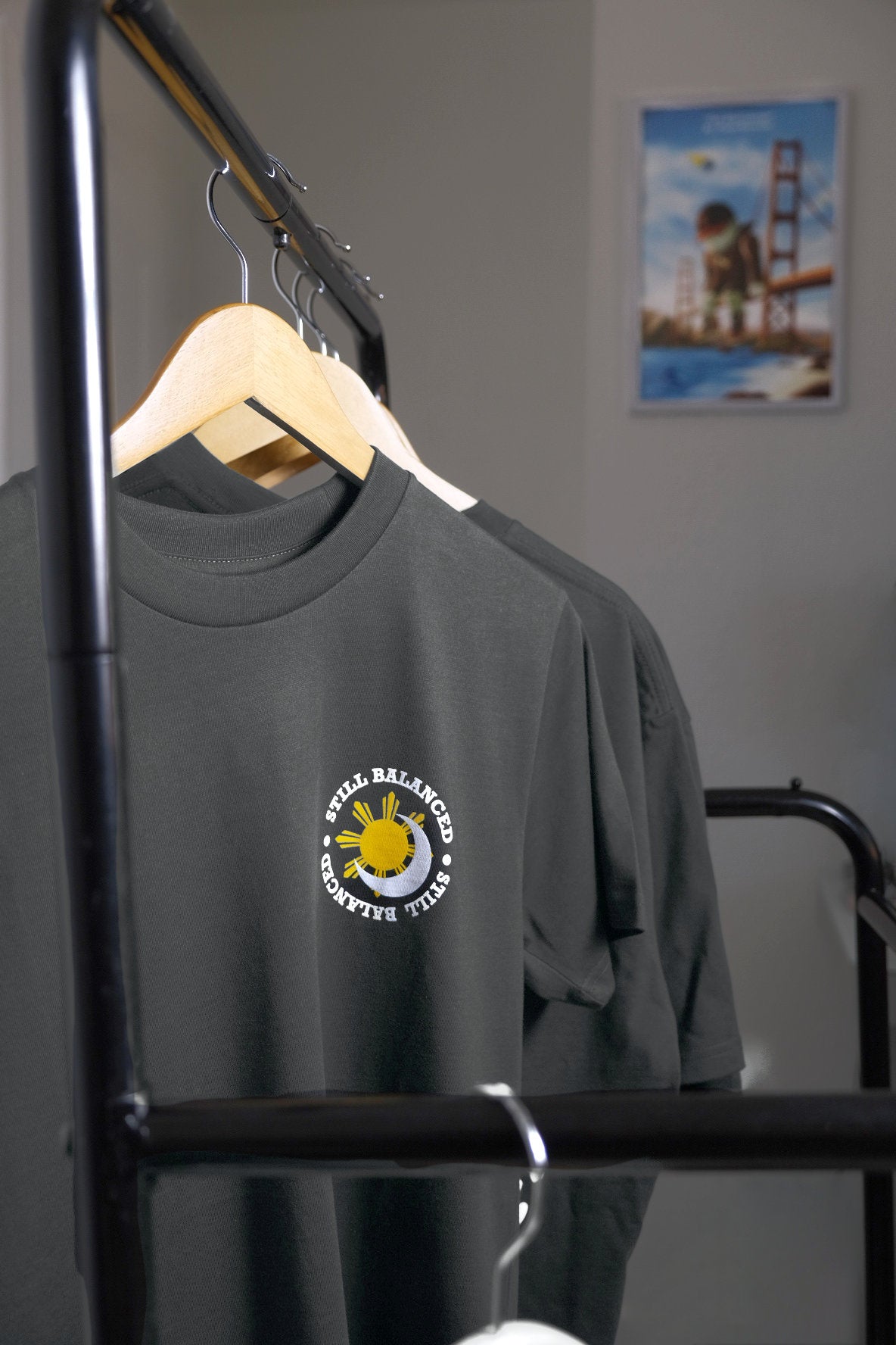 The Answer You Seek Is Balance (Charcoal Gray) Tee
