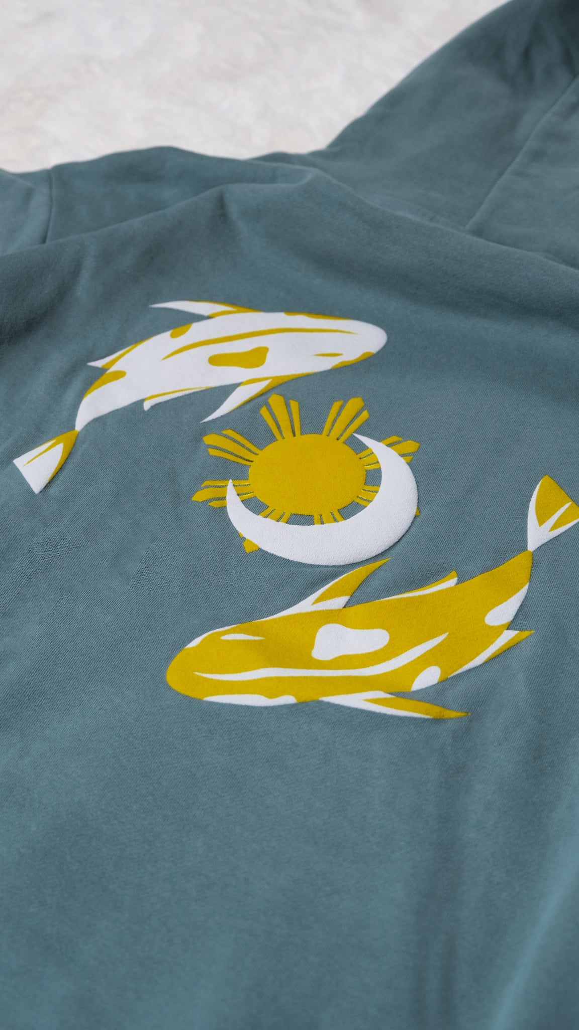 Oversized Blue Magic Hoody