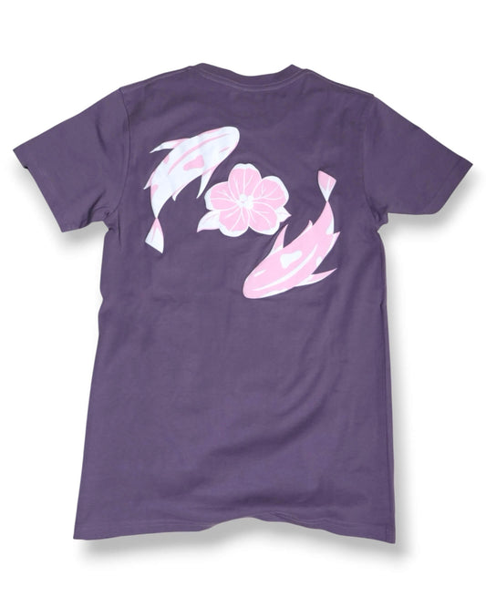 Aloha Koi Tee (Ube Purple)