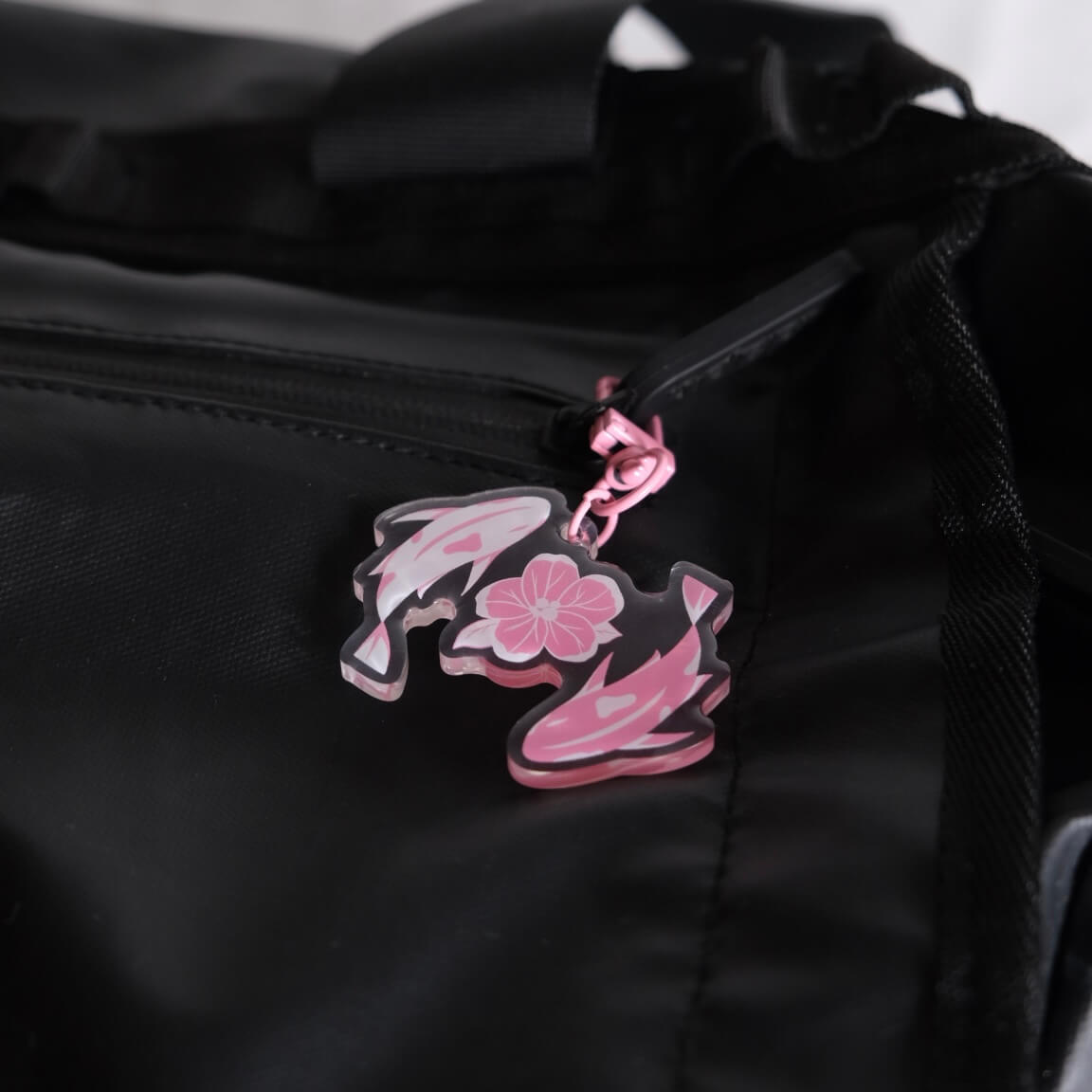 Aloha Koi Acrylic Charm