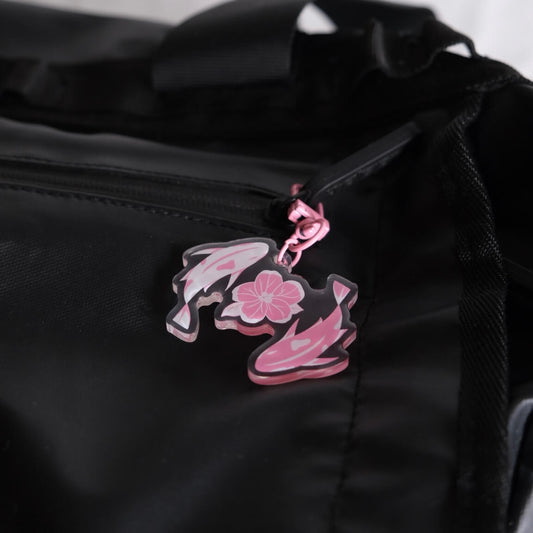 Aloha Koi Acrylic Charm