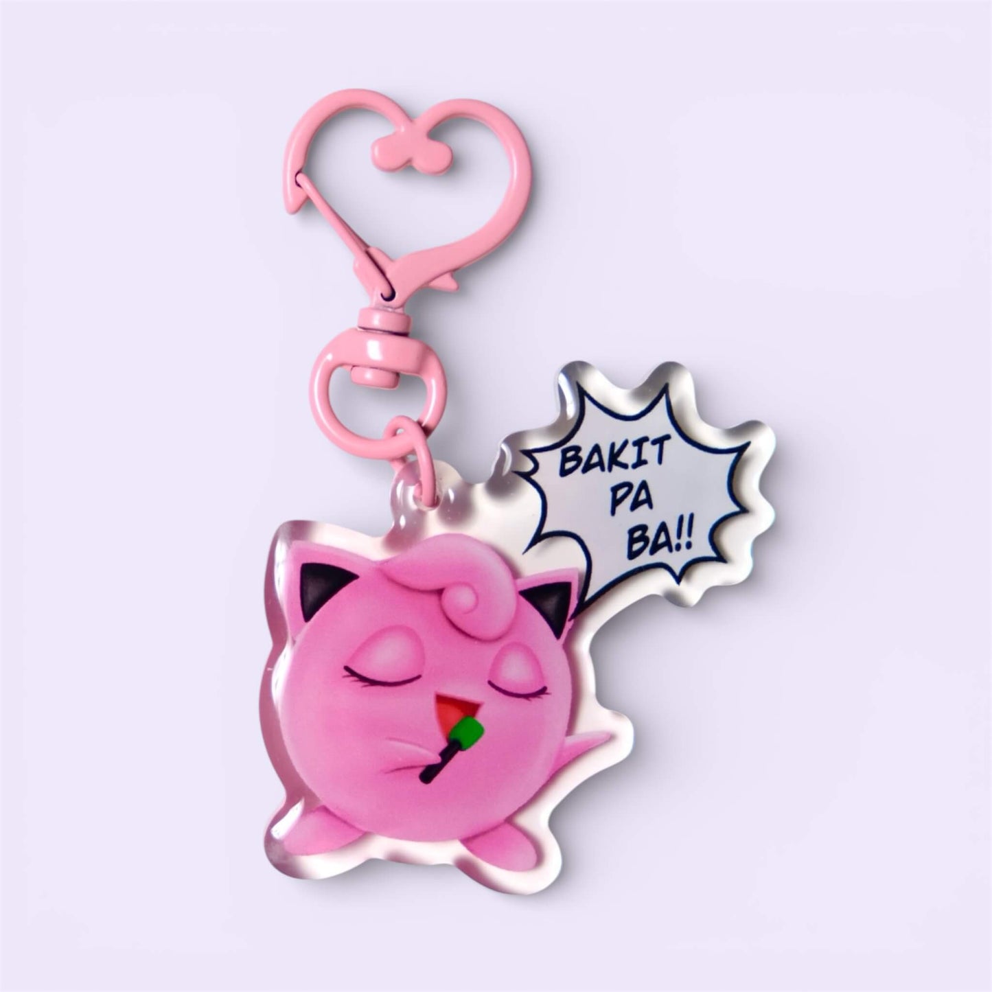 Bakit Pa Ba Acrylic Charm