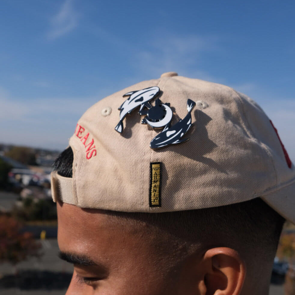 Sun & Moon Koi Fish Pin