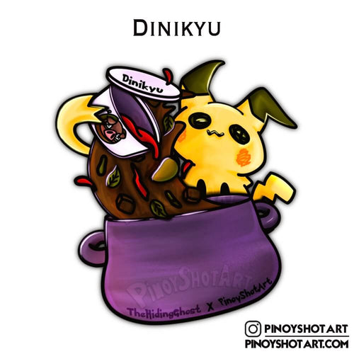 Dinikyu Vinyl Sticker