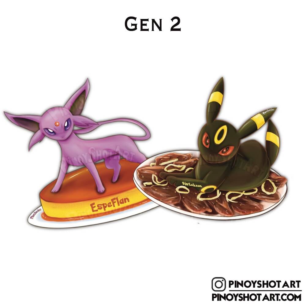 Bistekeon & EspeFlan Vinyl Stickers