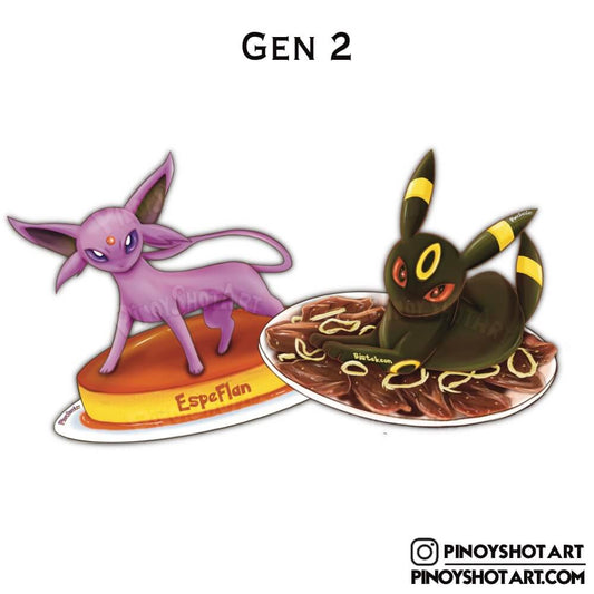 Bistekeon & EspeFlan Vinyl Stickers