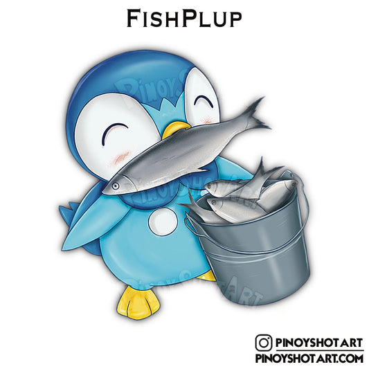 Fishplup Decal