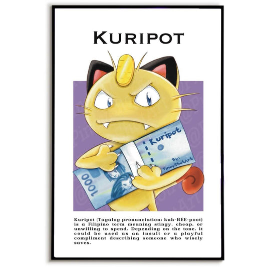 Kuripot Art Print