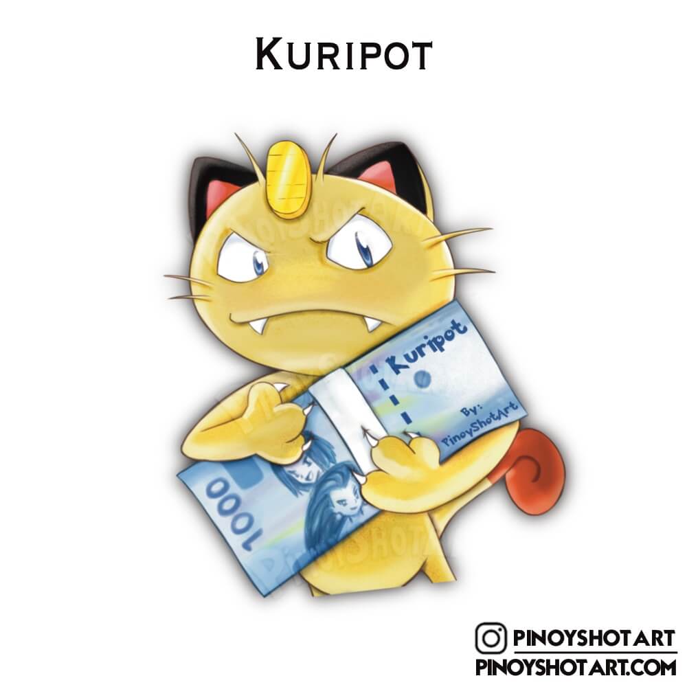 Kuripot Vinyl Sticker