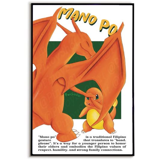 Mano Po Art Print