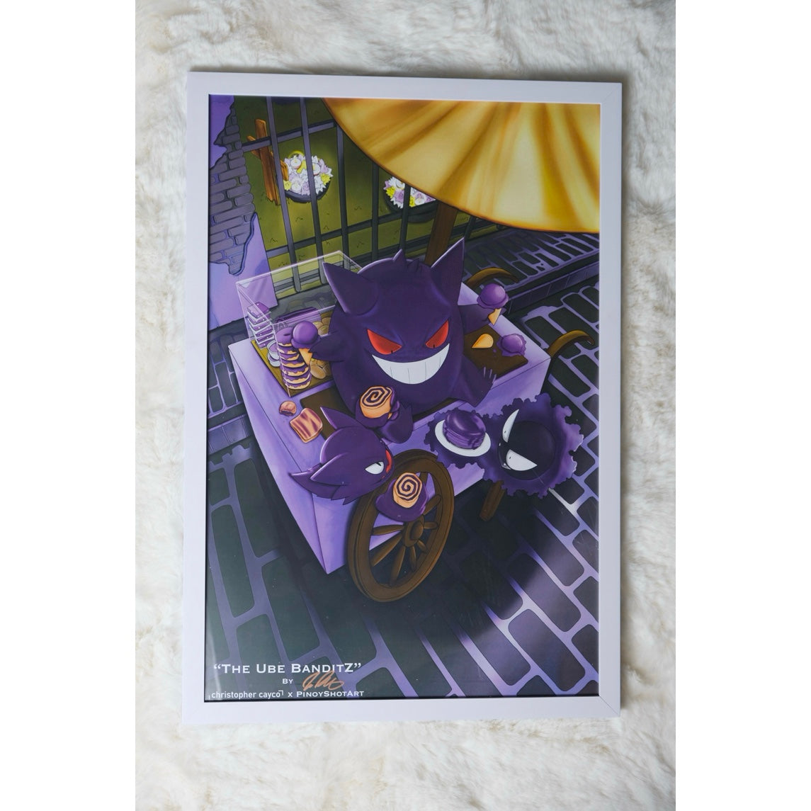 The "Ube Banditz" Art Print [Collaboration With Chris Cayco]