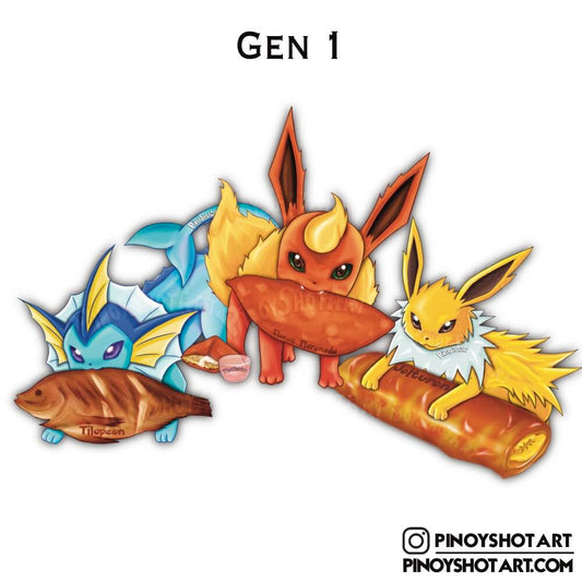Tilapeon, Jolturon, & Ilocos Flarenada Vinyl Stickers