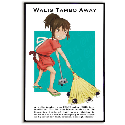 Walis Tambo Away Art Print